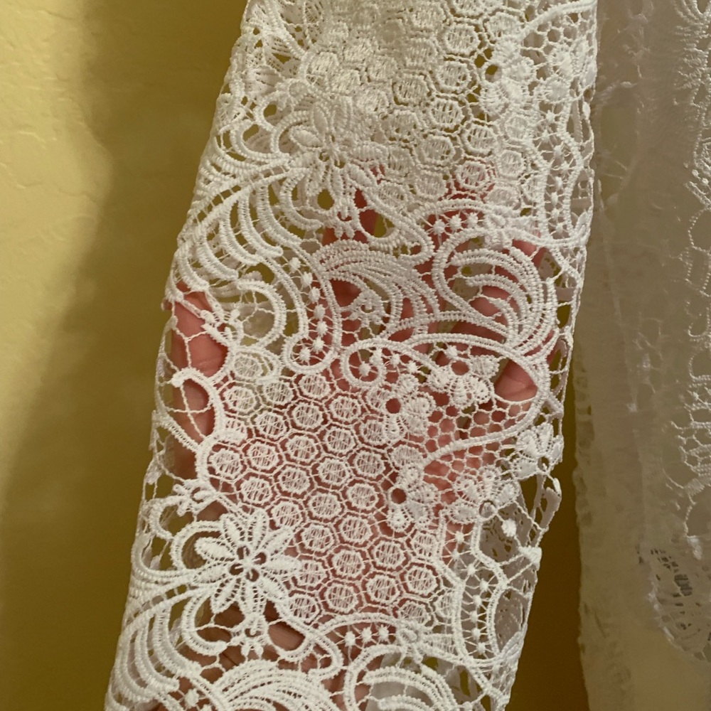 BCBG white dress